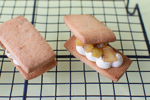 夏のバターサンドを考える
